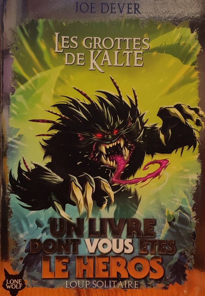 Couverture du livre Loup Solitaire Tome 3: Les Grottes de Kalte