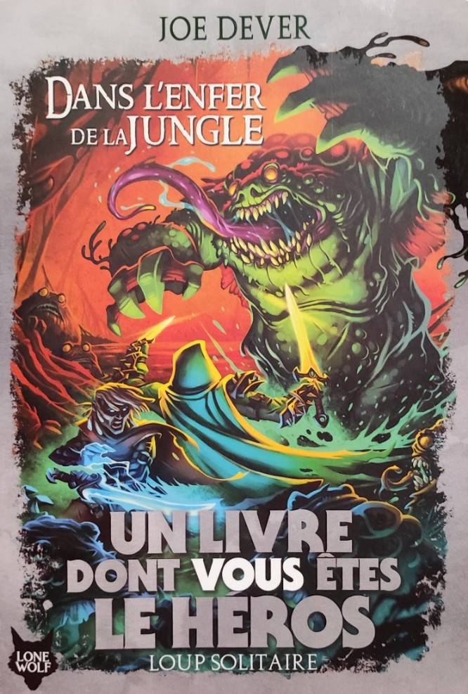 Couverture du livre Loup Solitaire Tome 8: Dans l'Enfer de la Jungle